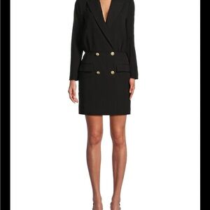 DEREK LAM 10 CROSBY
Chiara Peak Lapel Mini Blazer Dress